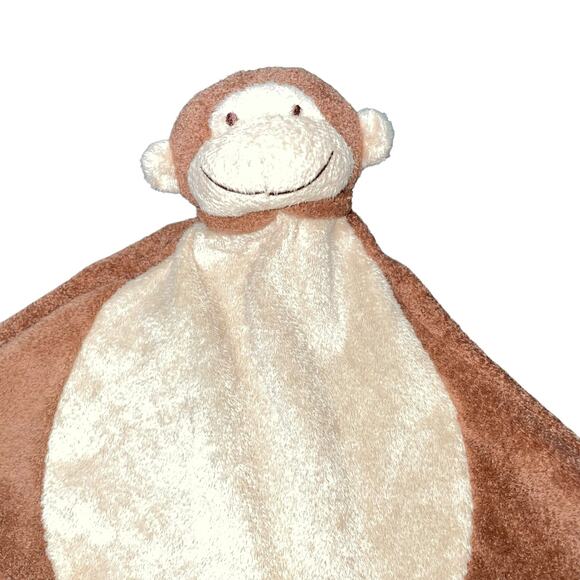Angel Dear 12" Monkey Lovey Security Blanket Plush Stuffed Animal Baby Gift - Picture 2 of 9